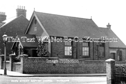 SX 3982 - Hope Strict Baptist Chapel, Horsham, Sussex