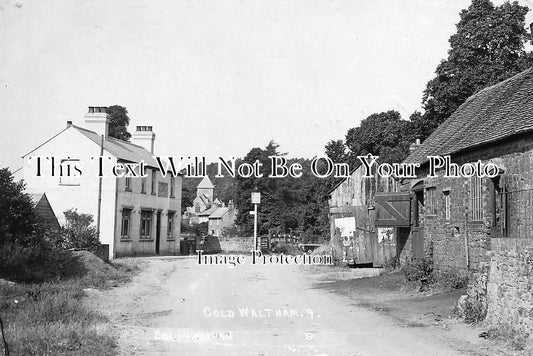 SX 400 - The Labouring Man, Cold Waltham, Sussex c1927