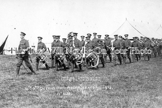 SX 4022 - Seaford Military Camp, 4th Batn Queens Own RWKR, Sussex