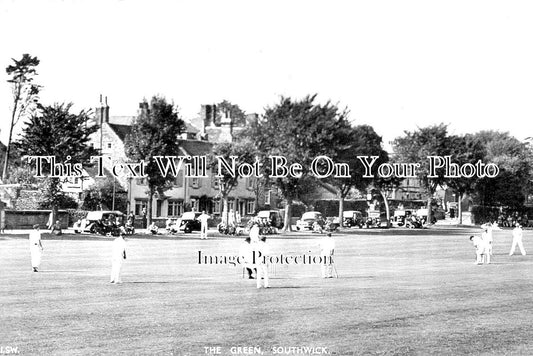 SX 4039 - Cricket On The Green, Southwick, Sussex