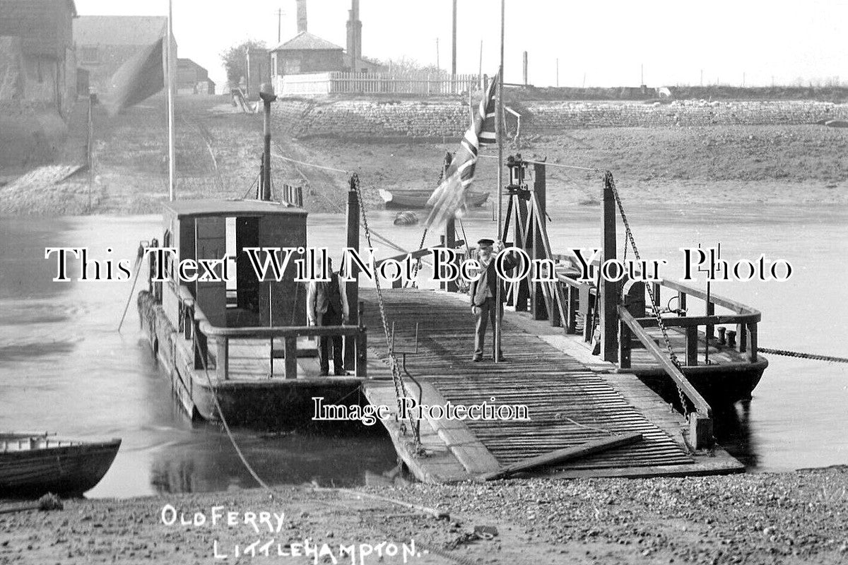 SX 4048 - Old Ferry, Littlehampton, Sussex c1906