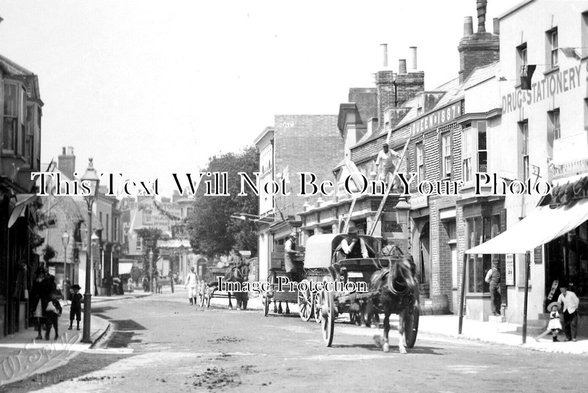 SX 4073 - High Street, Littlehampton, Sussex c1906