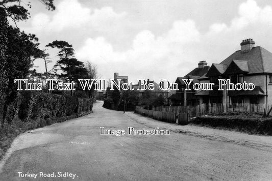 SX 41 - Turkey Road, Sidley, Sussex c1934