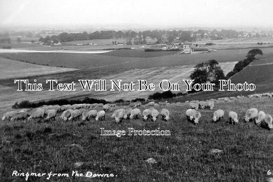 SX 410 - Ringmer From The Downs, Sussex