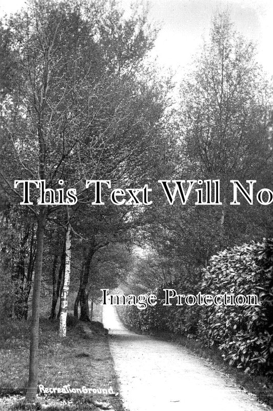 SX 4131 - Recreation Ground, Haywards Heath, Sussex