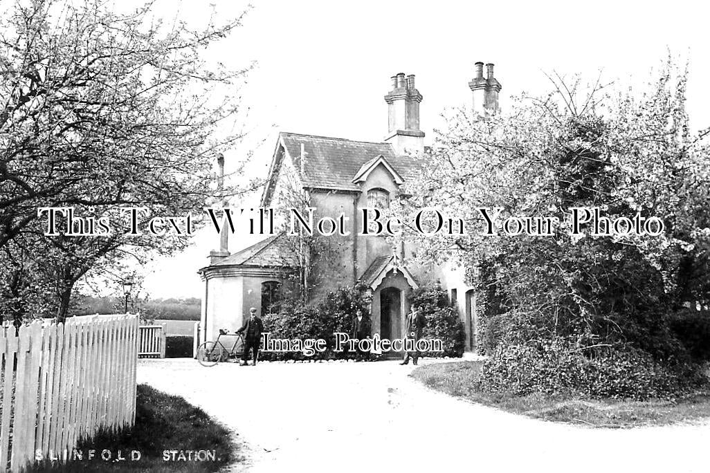 SX 4132 - Slinfold Railway Station, Sussex