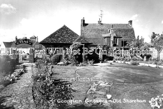 SX 4163 - Georgian Cottages, Old Shoreham, Sussex