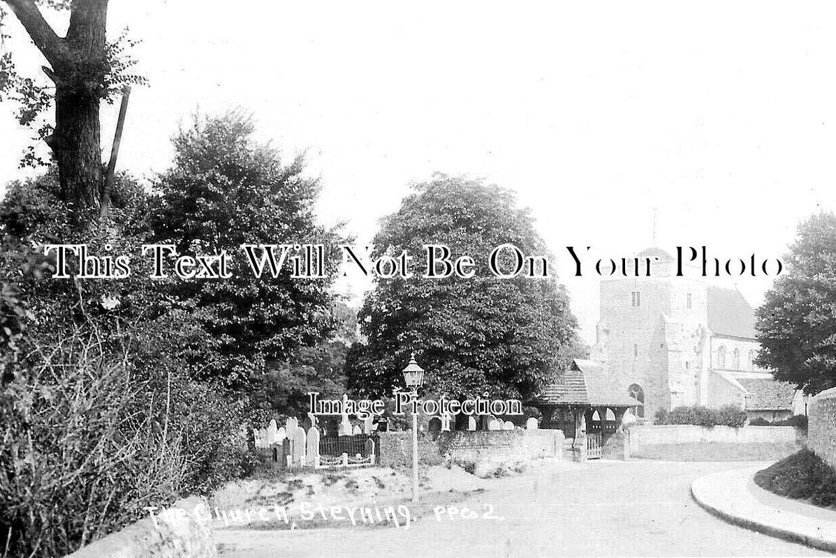 SX 4168 - The Church, Steyning, Sussex