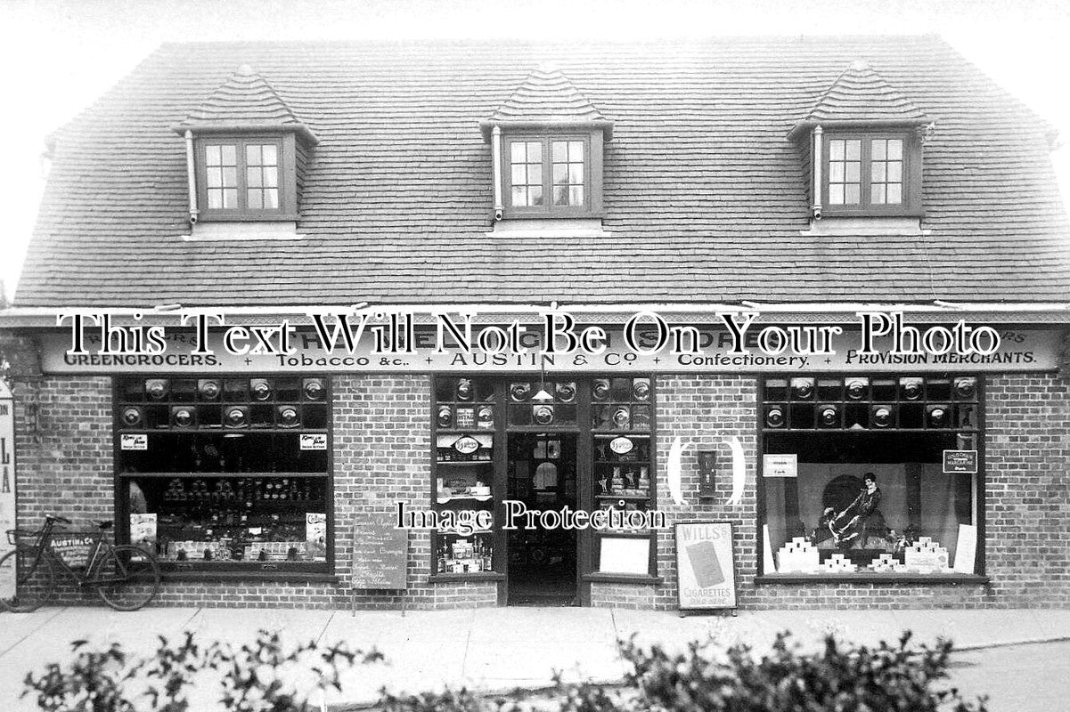 SX 4226 - Wellington Stores, Battle, Sussex c1920