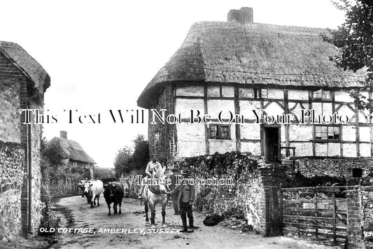 SX 4230 - Old Cottage, Amberley, Sussex c1939