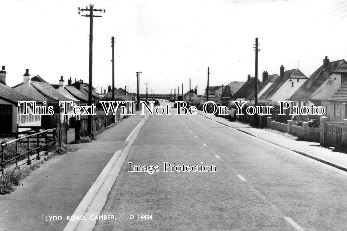 SX 4231 - Lydd Road, Camber, Sussex c1961