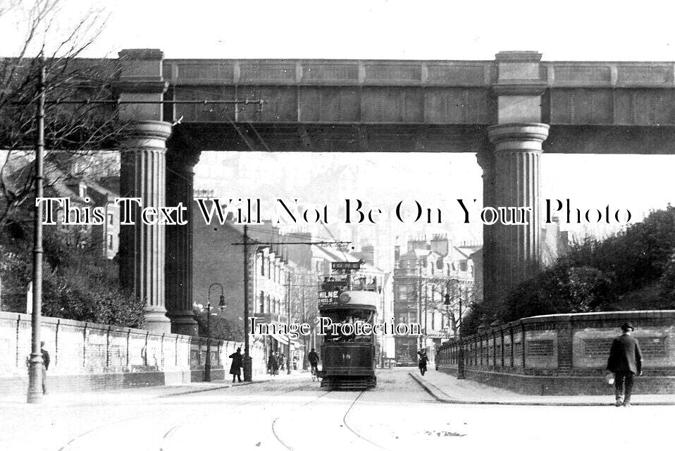 SX 4245 - Tram Car, Alexandra Bridge, Hastings, Sussex