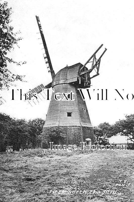 SX 4262 - Jolesfield Windmill, Littleworth Mill, Sussex c1930