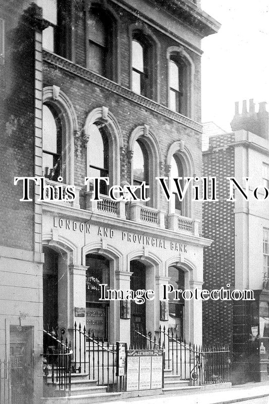 SX 4274 - London & Provincial bank, Lewes, Sussex c1907