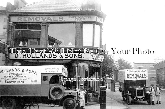 SX 4277 - D Hollands & Sons Removals, Seaside Road, Eastbourne, Sussex