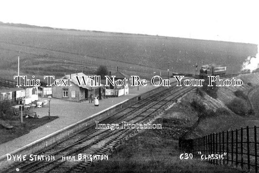 SX 4278 - Dyke Railway Station Near Brighton, Sussex c1912