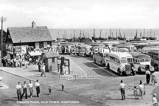 SX 4301 - The Coach Park, Old Town, Hastings, Sussex