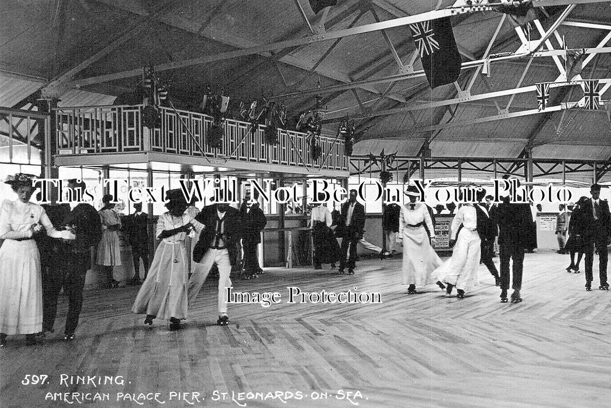 SX 4305 - American Palace Pier Roller Skate Rink, St Leonards On Sea