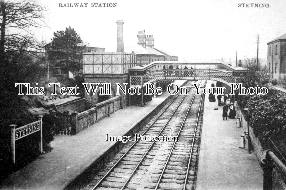 SX 4309 - Steyning Railway Station, Sussex – JB Archive