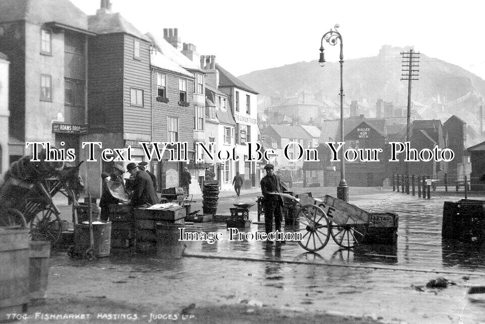 SX 4319 - Fishmarket, Hastings Old Town, Sussex