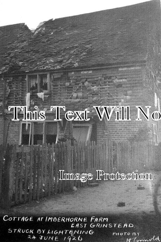 SX 4324 - Cottage At Imberhorne Farm, East Grinstead, Sussex 1926