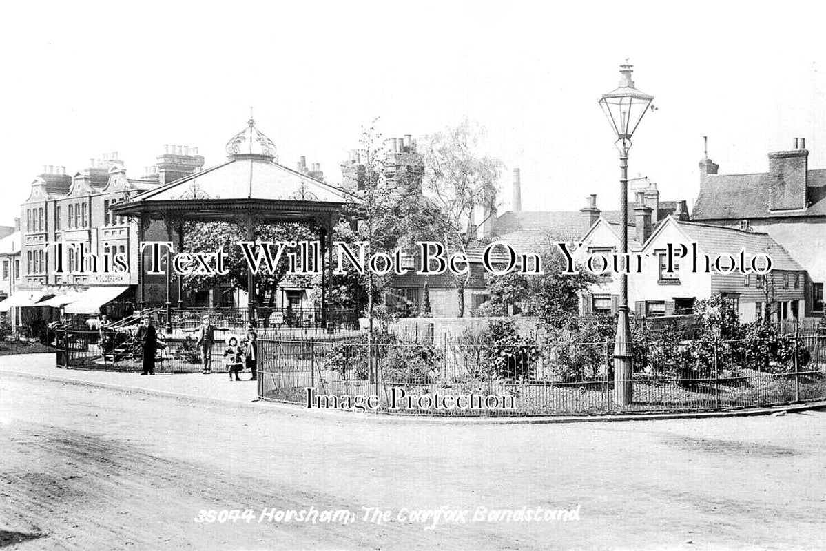 SX 4331 - The Carfax Bandstand, Horsham, Sussex