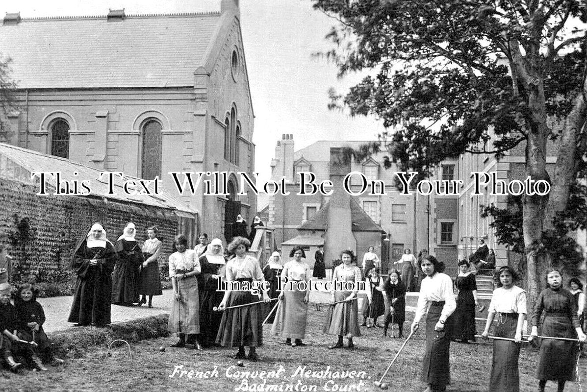 SX 4339 - French Convent Badminton Court, Newhaven, Sussex