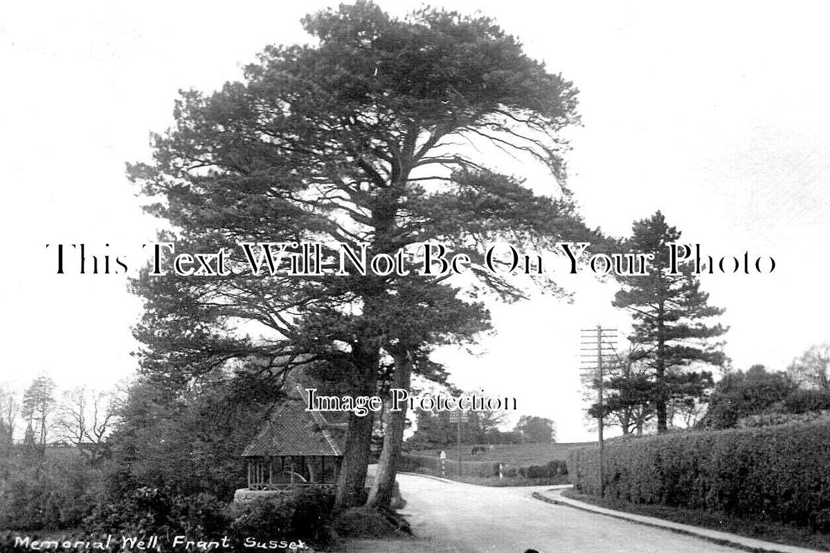 SX 4349 - Memorial Well, Frant, Sussex