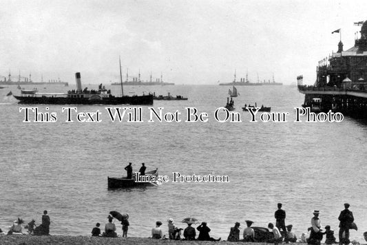 SX 437 - Channel Fleet At Eastbourne, Sussex