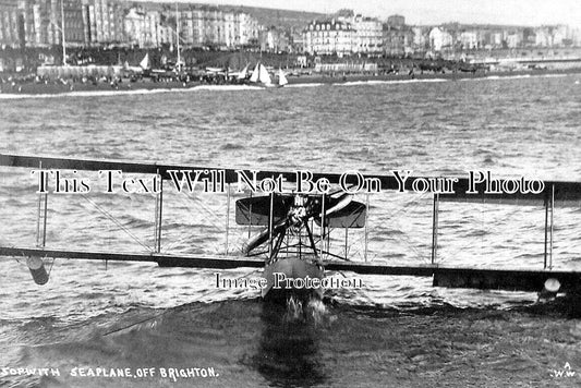 SX 4376 - Sopwith Seaplane Off Brighton, Sussex 1914