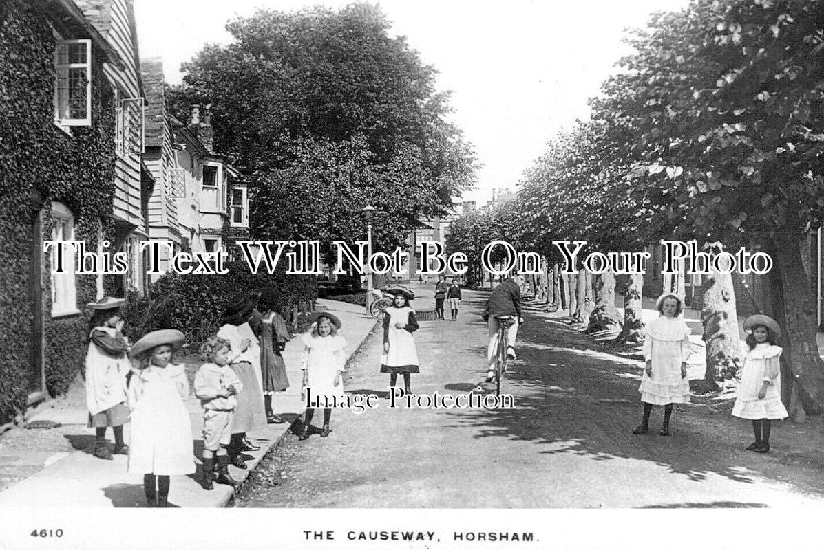 SX 4406 - The Causeway, Horsham, Sussex c1917