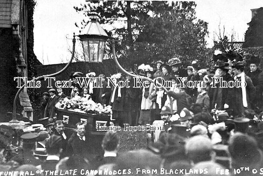 SX 4410 - Funeral Of The Late Canon Hodges, Blacklands, Hastings