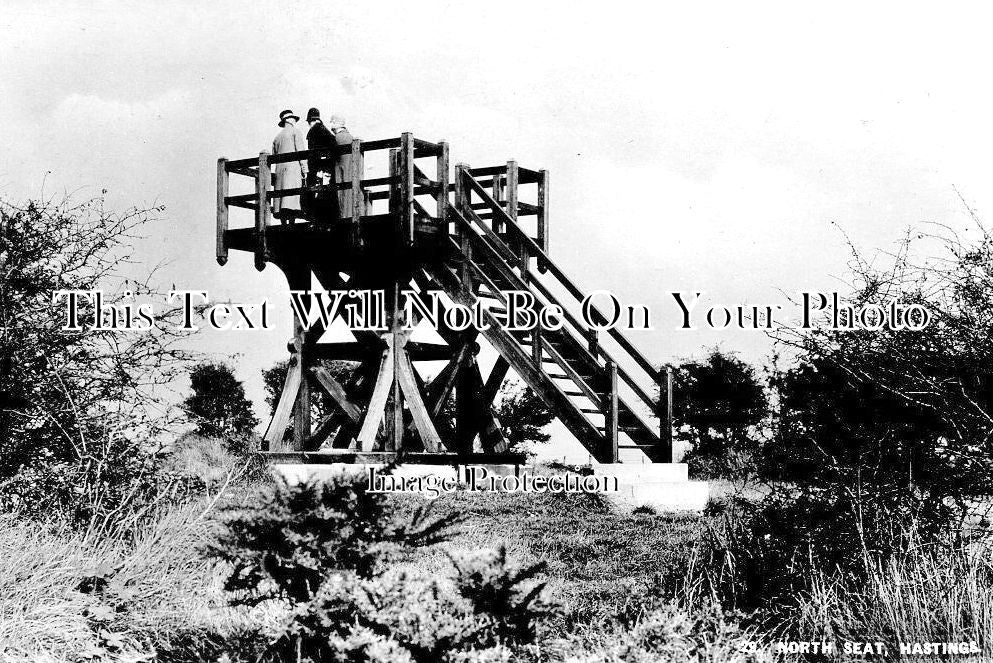 SX 4439 - North Seat Viewing Platform, Hastings, Sussex