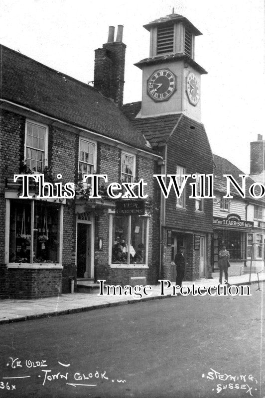 SX 4448 - The Old Town Clock, Steyning, Sussex