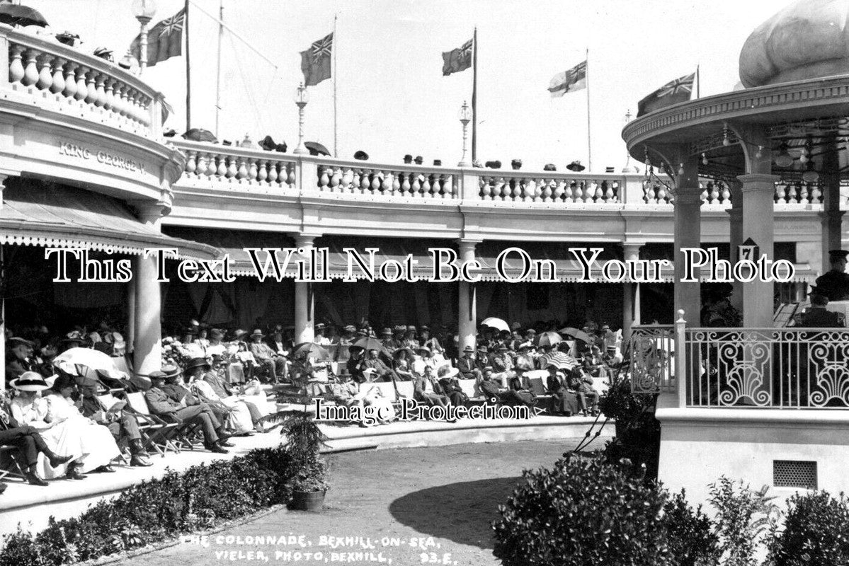 SX 4450 - The Colonade, Bexhill On Sea, Sussex c1911