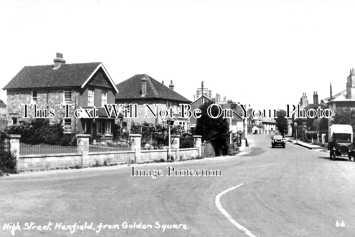 SX 4465 - High Street, Henfield From Golden Sqaure, Sussex