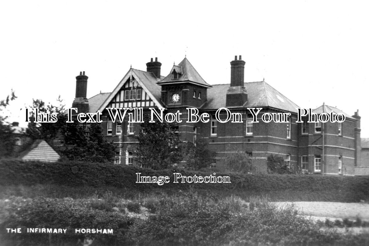 SX 4471 - The Infirmary, Horsham, Sussex c1911