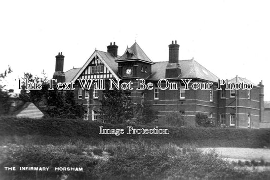 SX 4471 - The Infirmary, Horsham, Sussex c1911