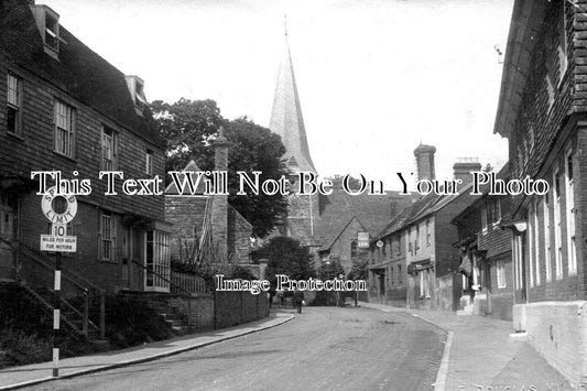 SX 4475 - High Street, Lindfield, Sussex c1915