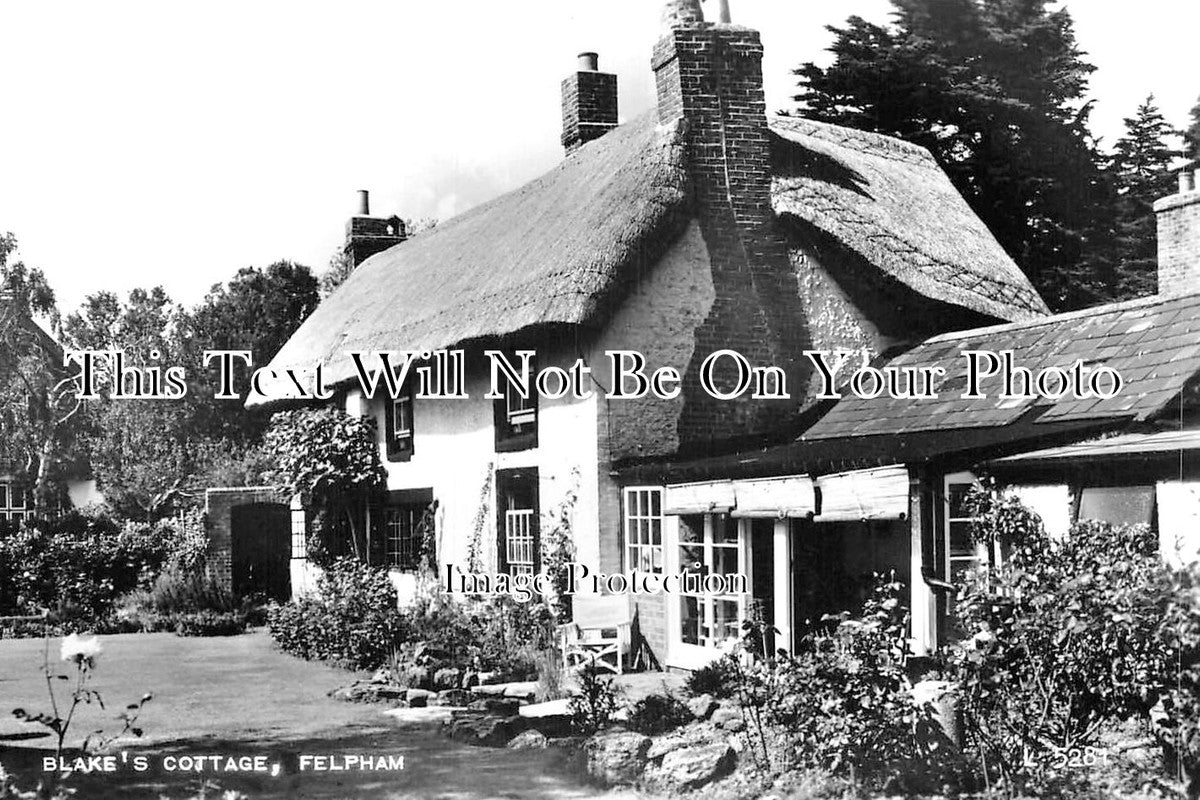 SX 4484 - Blake's Cottage, Felpham, Sussex