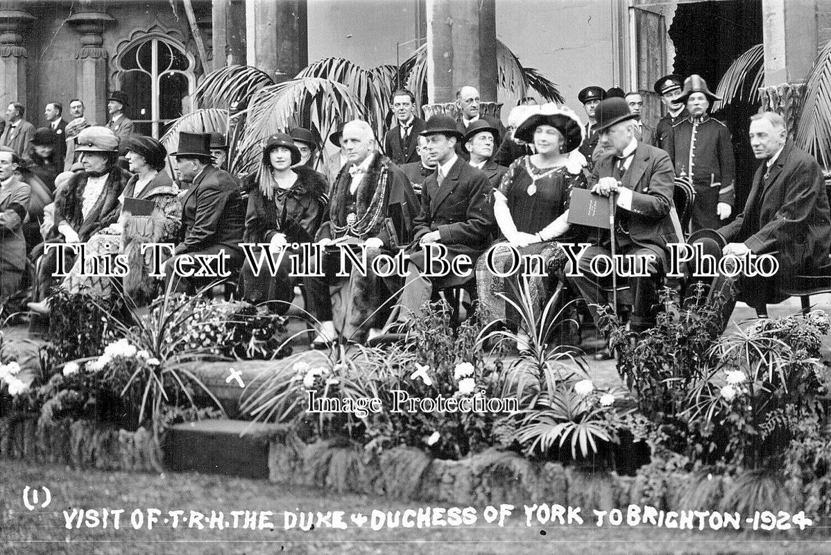 SX 4506 - Visit Of Duke & Duchess Of York, Brighton, Sussex 1924