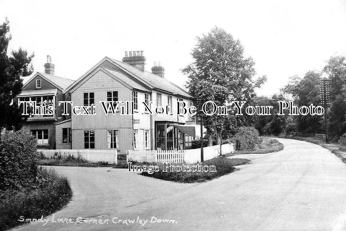SX 4518 - Sandy Lane Corner, Crawley Down, Sussex