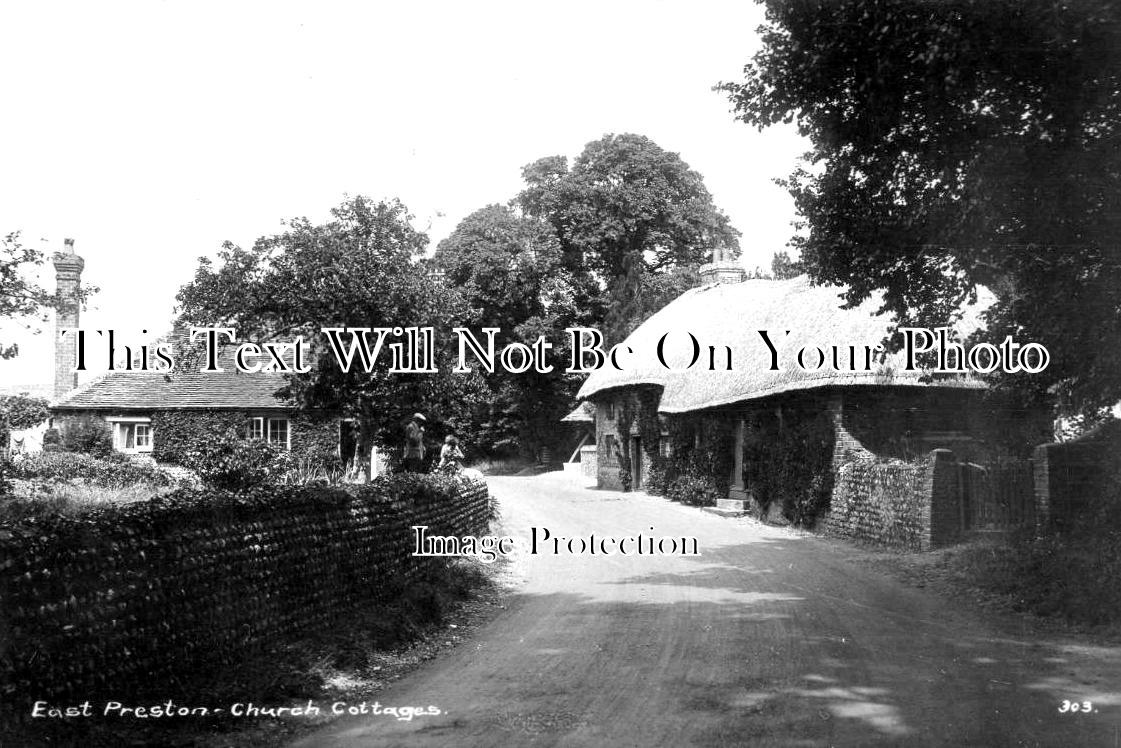 SX 4539 - Church Cottages, East Preston, Sussex