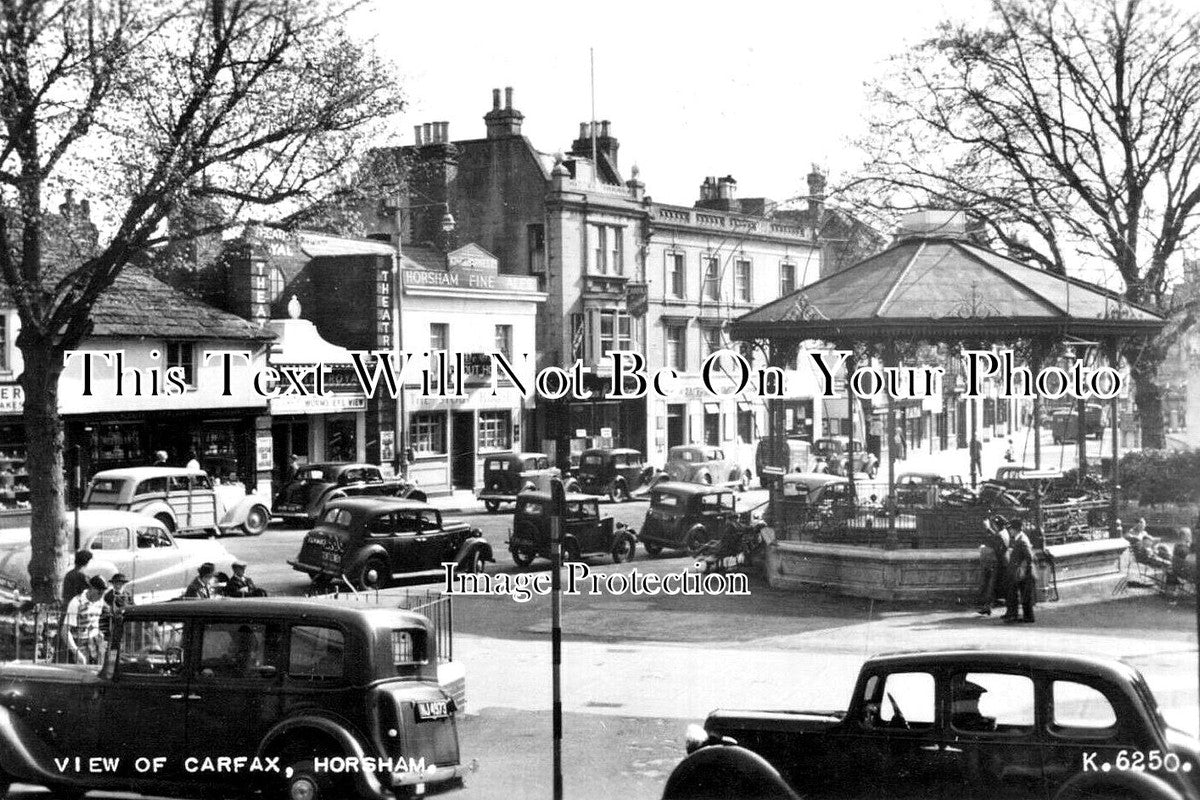 SX 4564 - Carfax, Horsham, Sussex c1958