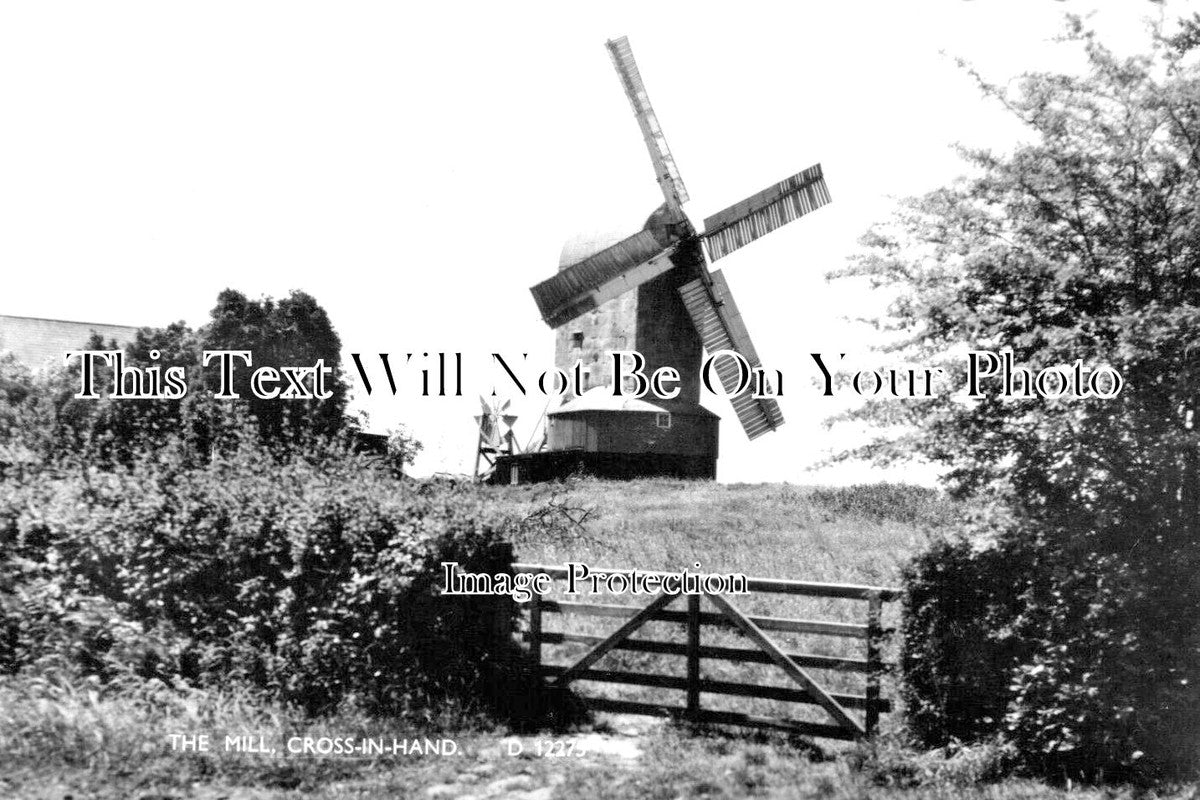 SX 4581 - The Mill, Cross In Hand Windmill, Sussex