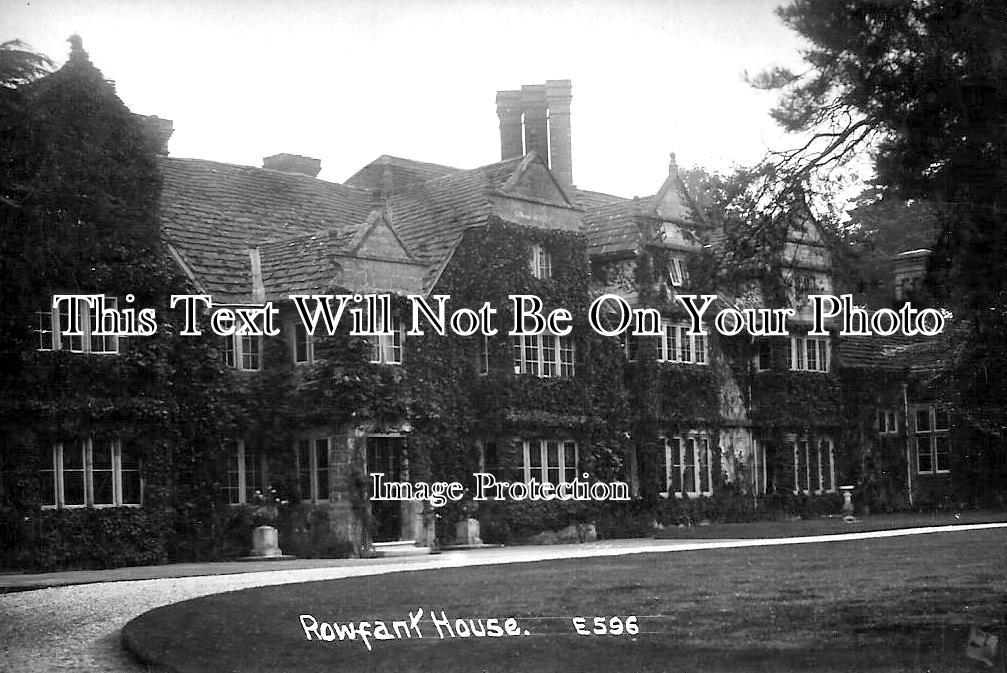 SX 4587 - Rowfant House Near Crawley, Sussex – JB Archive