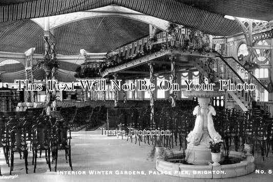 SX 4609 - Interior Of Winter Gardens, Palace Pier, Brighton, Sussex