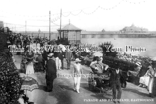 SX 4618 - Parade & Bandstand, Eastbourne, Sussex