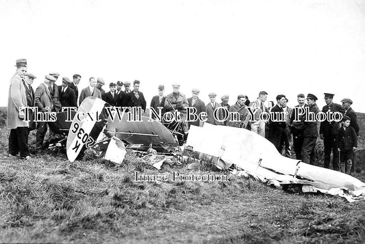 SX 4663 - Shoreham RAF Airplane Plane Crash, Sussex 1933