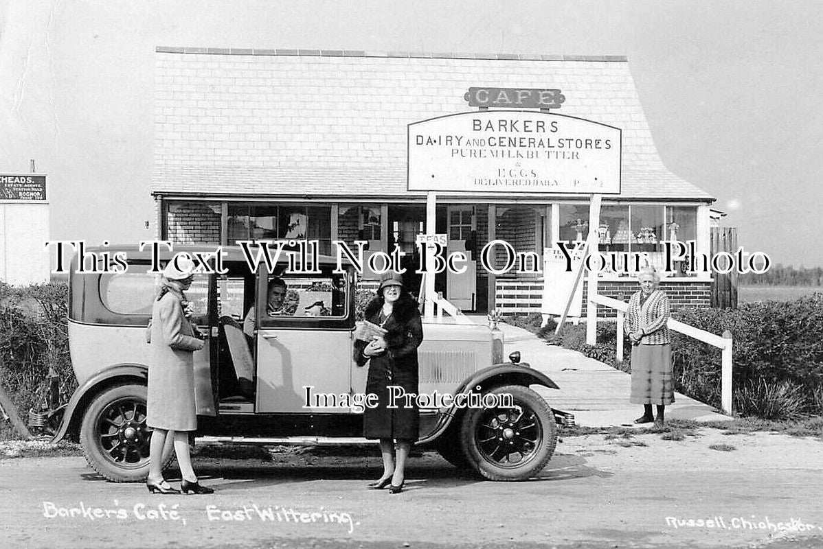 SX 4665 - Barker's Cafe, East Wittering, Sussex